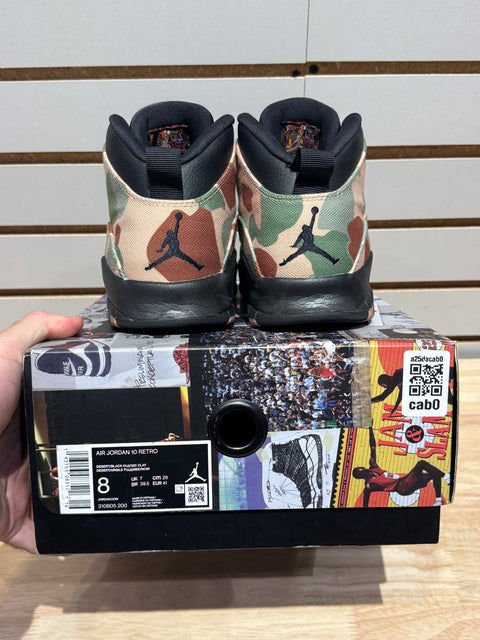 Jordan 10 Retro Duck Camo Sz 8