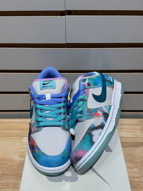 Nike SB Dunk Low Futura Laboratories Bleached Aqua Sz 6.5