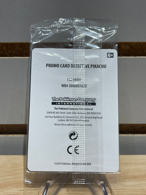 Detective Pikachu - Pokemon SM190 (Stamped) - SM Promos (SMP)