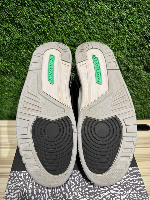 Jordan 3 Retro Green Glow Sz 11.5M