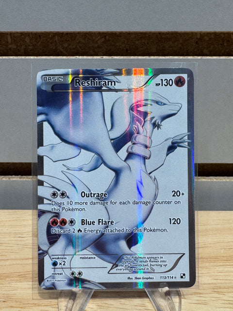 Reshiram (113 Full Art) - Pokemon Black and White (BLW)