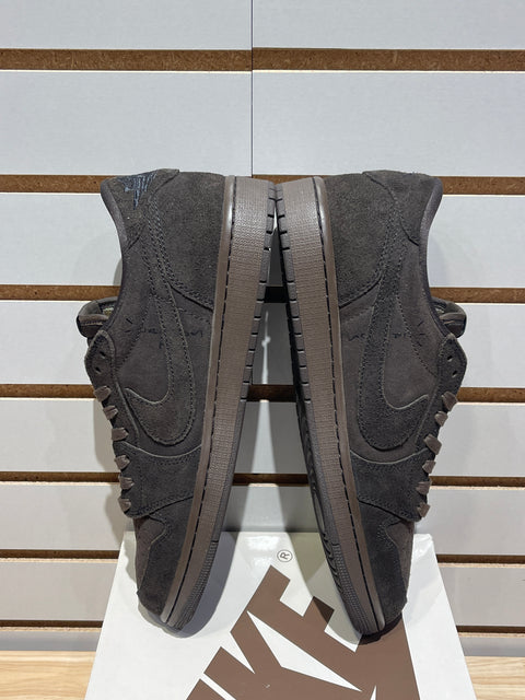 Jordan 1 Retro Low OG SP Travis Scott Velvet Brown Sz 11