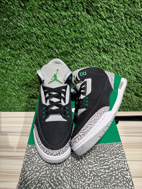 Jordan 3 Retro Pine Green Sz 9
