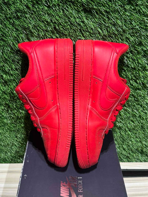 Nike Air Force 1 Low Triple Red Sz 5.5M, 