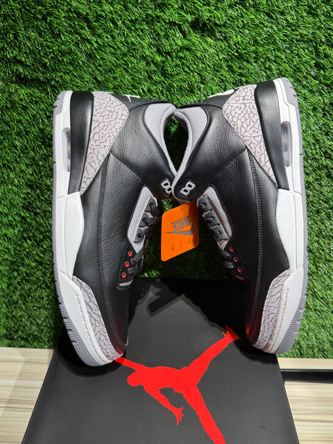Jordan 3 Retro OG Black Cement (2024) Sz 14