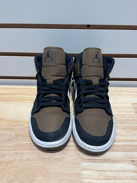 Jordan 1 Mid Olive Toe (Women's) Sz 4.5M