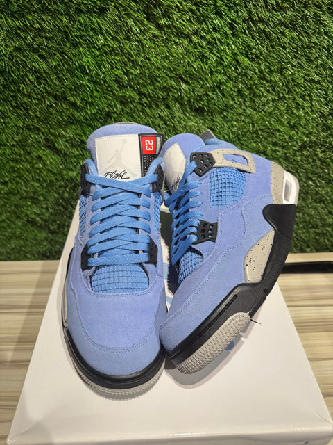 Jordan 4 Retro University Blue Sz 10.5M