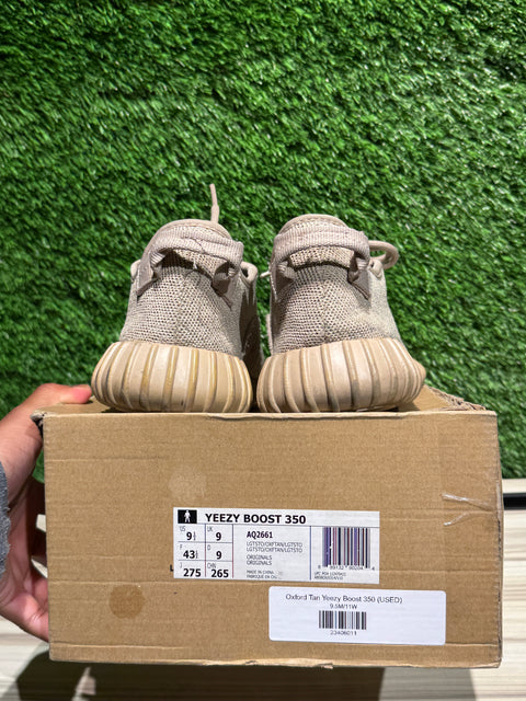 adidas Yeezy Boost 350 Oxford Tan Sz 9.5