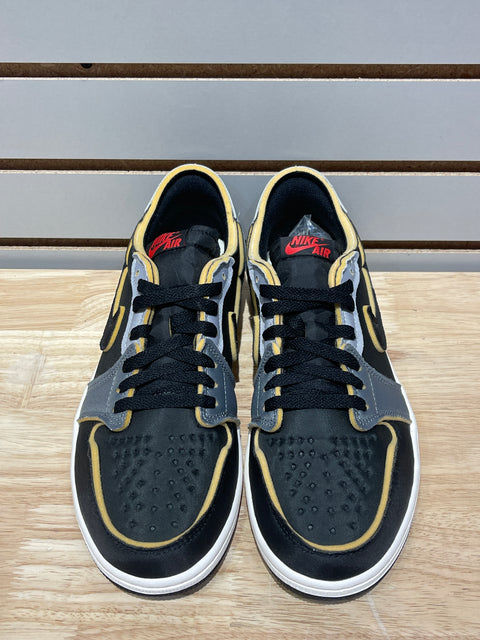 Jordan 1 Low OG EX Black Smoke Grey Sz 10.5