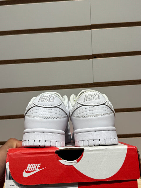 Nike Dunk Low Triple White (2021) (Women's) Sz 3.5M/5W