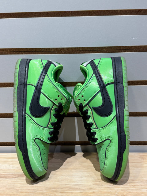 Nike SB Dunk Low The Powerpuff Girls Buttercup Sz 4M