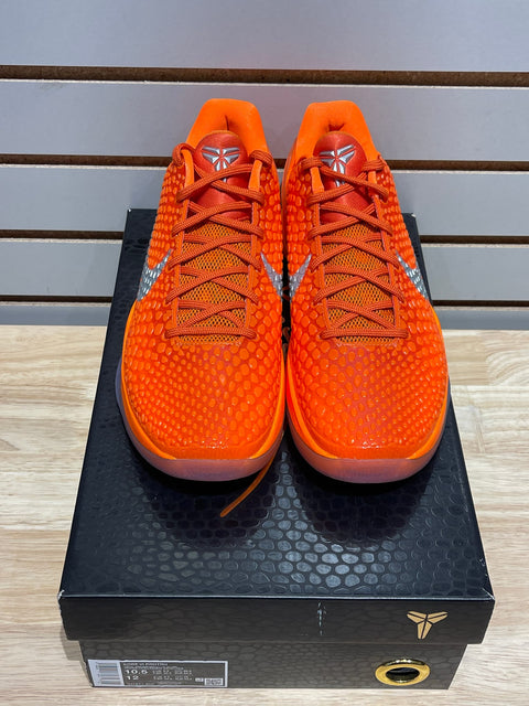 Nike Kobe 6 Protro Total Orange Sz 10.5