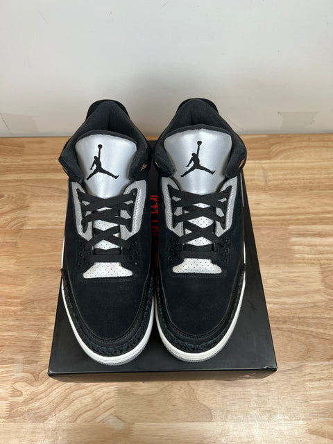 Jordan 3 Retro Tinker Black Cement Gold