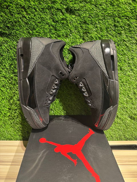 Jordan 3 Retro Black Cat (2025) Sz 10