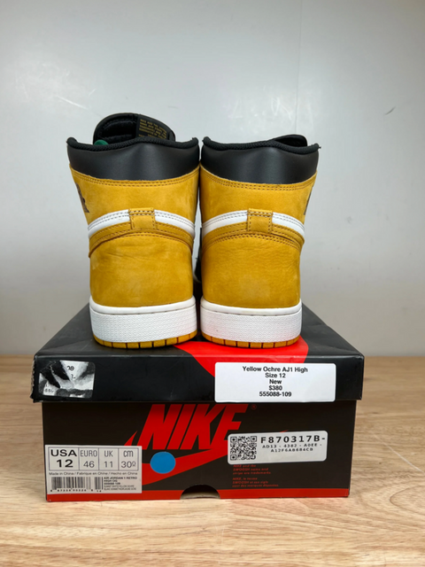 Jordan 1 Retro High Yellow Ochre