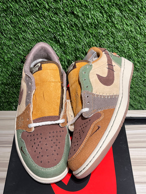 Jordan 1 Retro Low OG Zion Williamson Voodoo Sz 9.5M