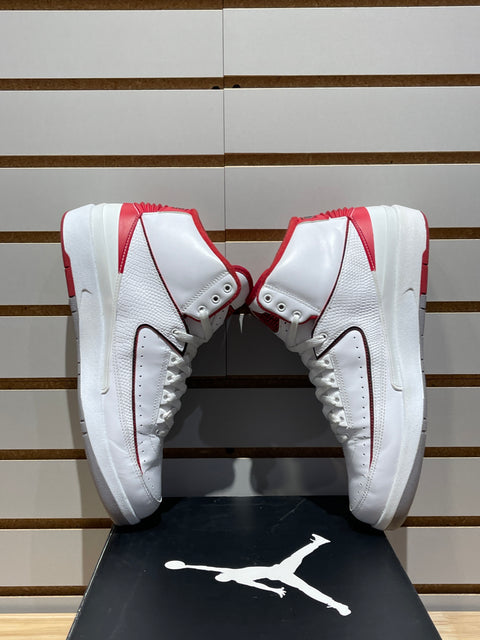 Jordan 2 Retro White Red (2014) Sz 11