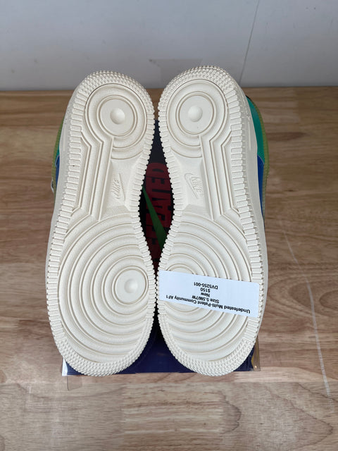 DS Undefeated Multi-Patent Community Air Force 1 Sz 5.5M/7W