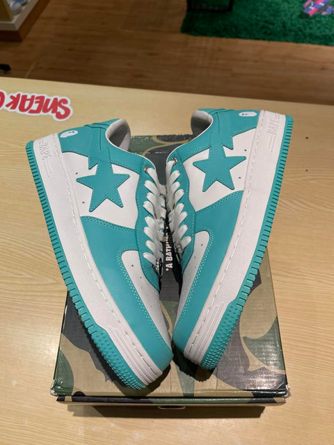 A Bathing Ape Bape Sta Teal Green Sz 13