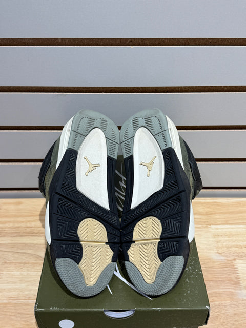 Jordan 4 Retro SE Craft Medium Olive (GS) Sz 4.5Y