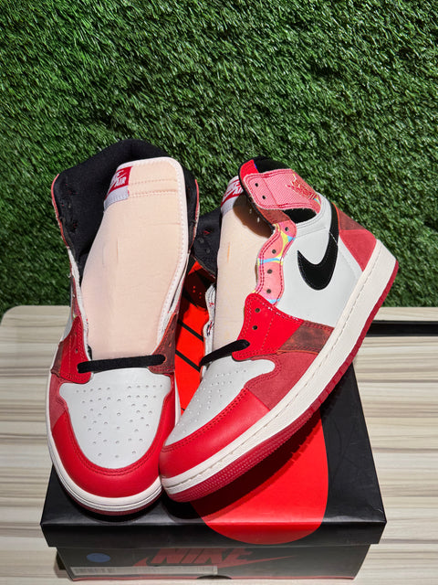 Jordan 1 Retro High OG Spider-Man Across the Spider-Verse Sz 11.5M