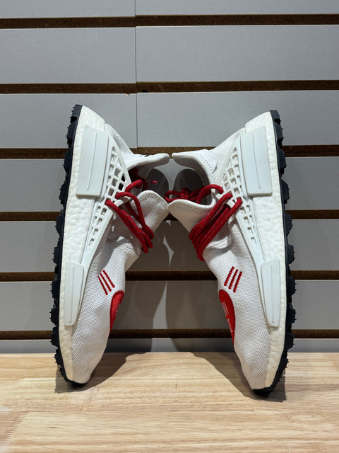 adidas NMD HU Pharrell Human Made White Red Sz 9