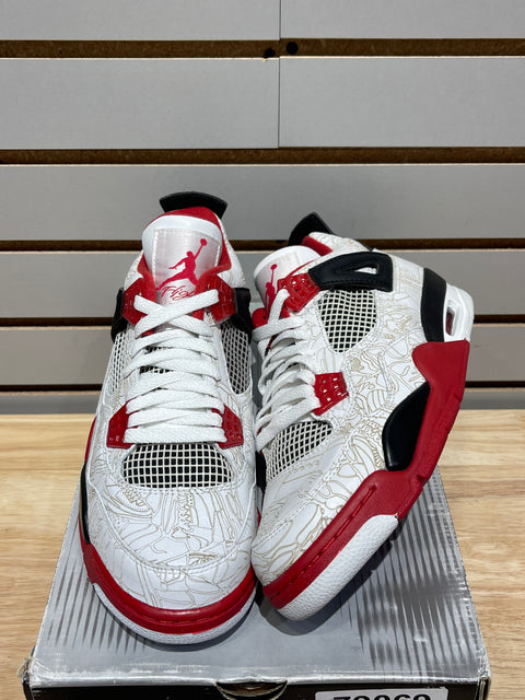 Jordan 4 Retro White Laser Sz 8.5
