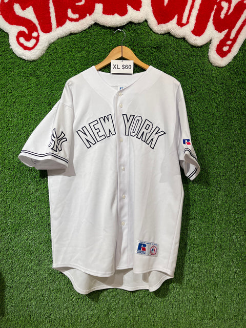 New York Yankees Russell Athletic Jersey Sz XL