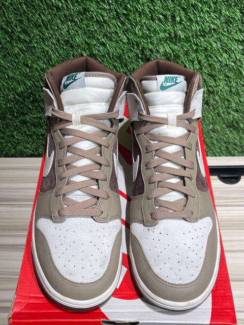 Nike Dunk High Light Chocolate Sz 12M
