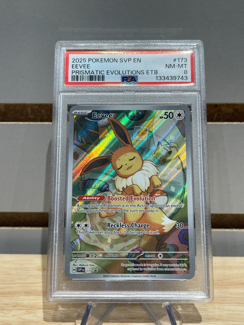 Eevee - 173 - SV: Scarlet & Violet Promo Cards (SVP) PSA 8