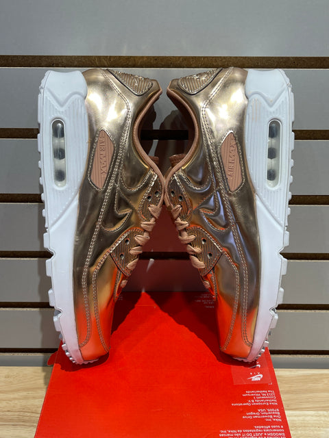 Nike Air Max 90 Metallic Rose Gold (2020) (Women's) Sz 10M