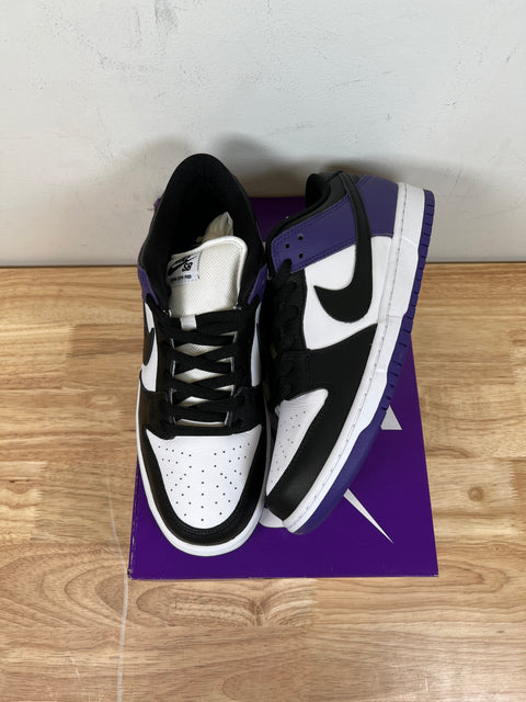 DS Court Purple Nike SB Dunk Low Sz 10