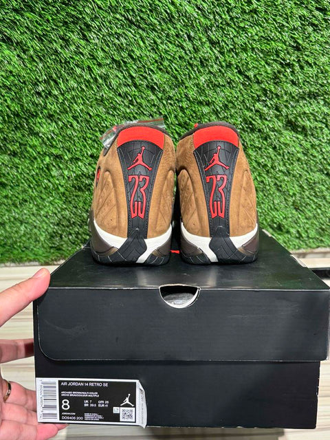 Jordan 14 Retro Winterized Archaeo Brown Sz 8M