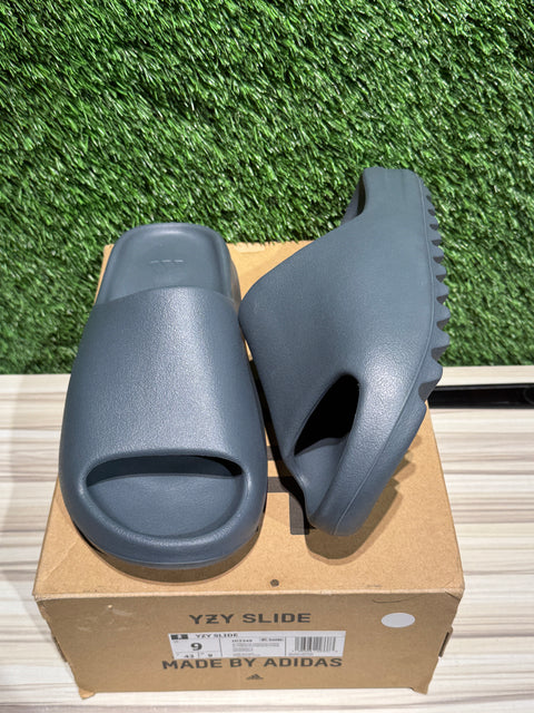 adidas Yeezy Slide Slate Marine Sz 9
