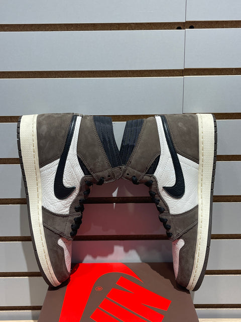 Jordan 1 Retro High OG SP Travis Scott Mocha Sz 10