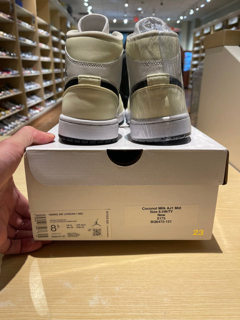 Jordan 1 Mid Coconut Milk (W)