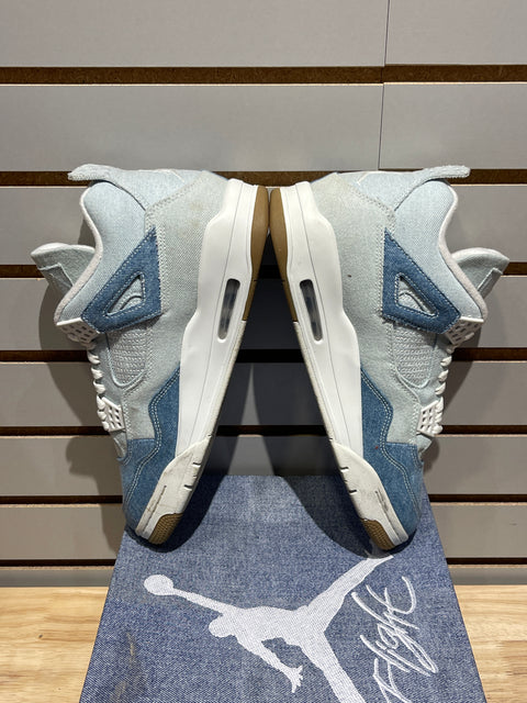 Jordan 4 Retro TEX Denim Worn Blue (Women's) Sz 10.5M