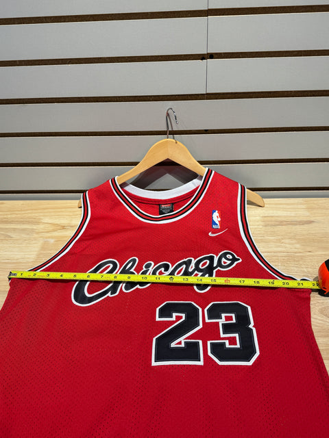 Vintage Chicago Bulls Michael Jordan #23 Jersey Sz L