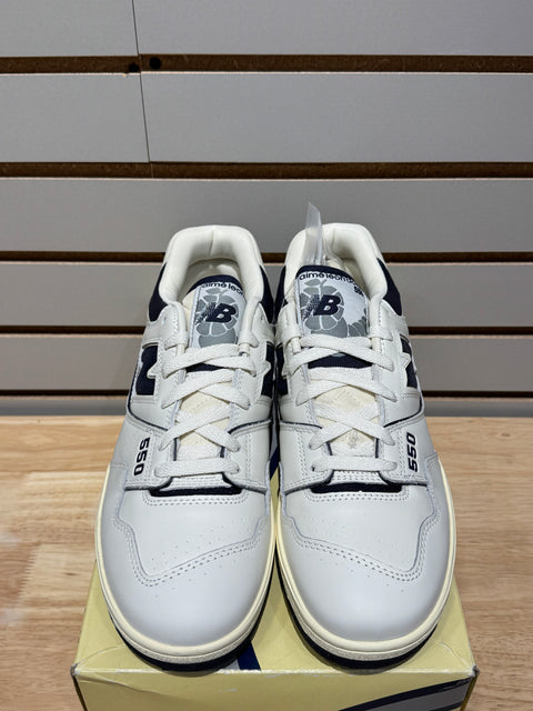 New Balance 550 Aime Leon Dore White Navy Sz 9.5