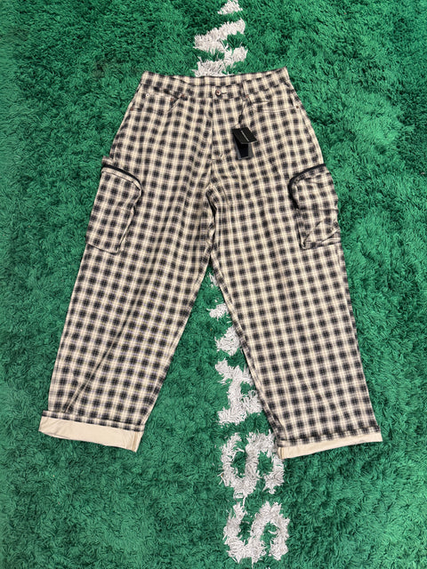 GV Gallery Raspberry Hills Plaid Baggy Pants Sz XL