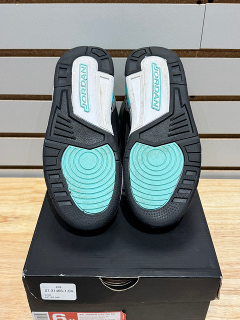 Jordan 3 Retro Bleached Turquoise Mint (GS) Sz 6Y
