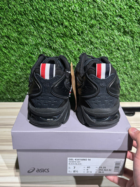 ASICS Gel-Kayano 14 Thom Browne Black Sz 7M