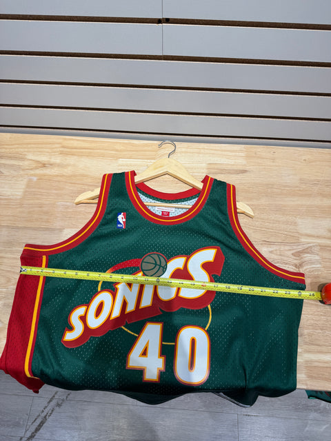 Seattle Sonics Kemp Mitchell and Ness Swingman Jersey