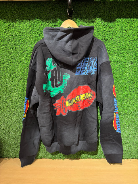 Black Awoken Dreams Hooded Full Zip