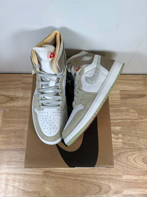 Jordan 1 High Zoom Air CMFT Olive Aura (Women's)