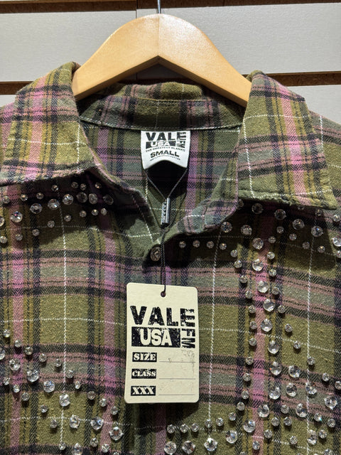 Vale Forever Green Fever Flannel Sz S