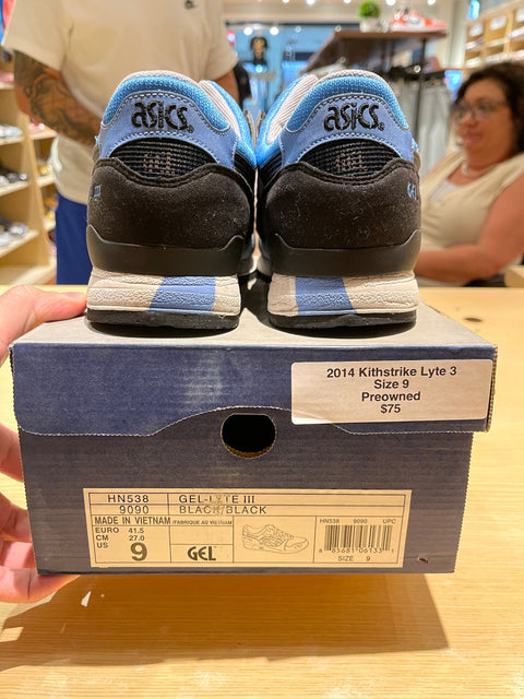 ASICS Gel-Lyte III Kithstrike Black Carolina Blue