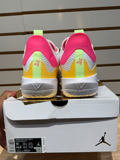 Jordan Why Not Zer0.4 Summertime Fresh Sz 13