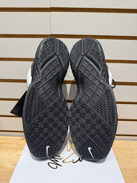 Nike Kobe 3 Low Protro White Black Metallic Gold Sz 10.5