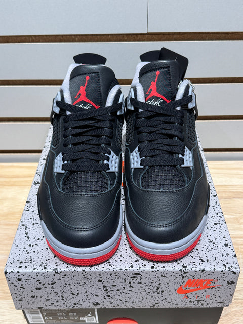 Jordan 4 Retro Bred Reimagined Sz 7